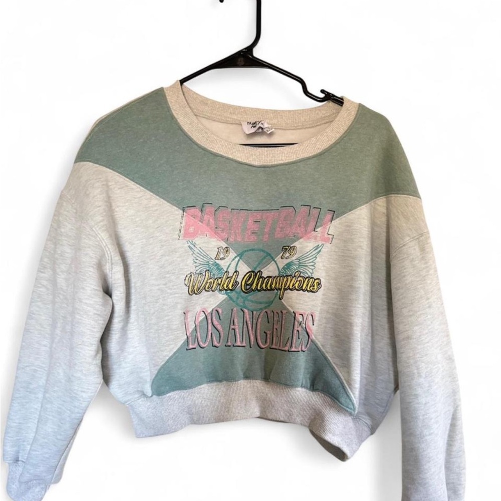 Princess Polly Gray Ribbed Collar Top
